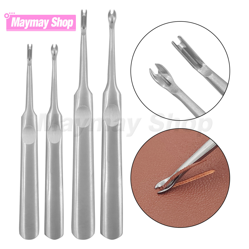 Leatherwork Edge Beveler - S/L U+V Shaped Leather Tools Groover