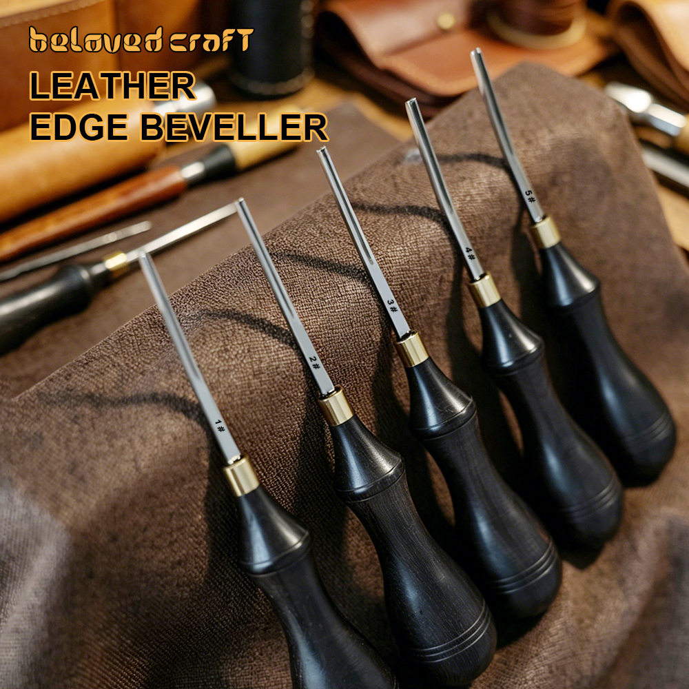 Leatherwork Edge Beveler - Leather Edge Beveler PRO Skiving Craft