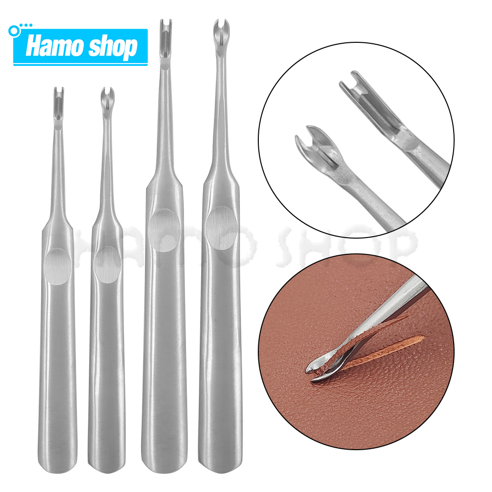 Leatherwork Edge Beveler - S/L U+V Shaped Leather Tools Groover