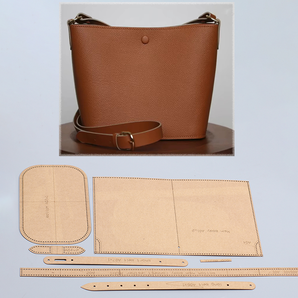 Leatherwork Templates - heavy duty kraft paper sewing pattern