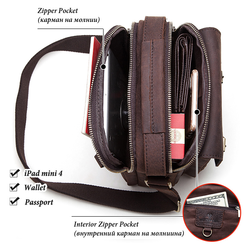 LAREET Men's Genuine Leather S – Leather Work Bag Mens recenzja i cena