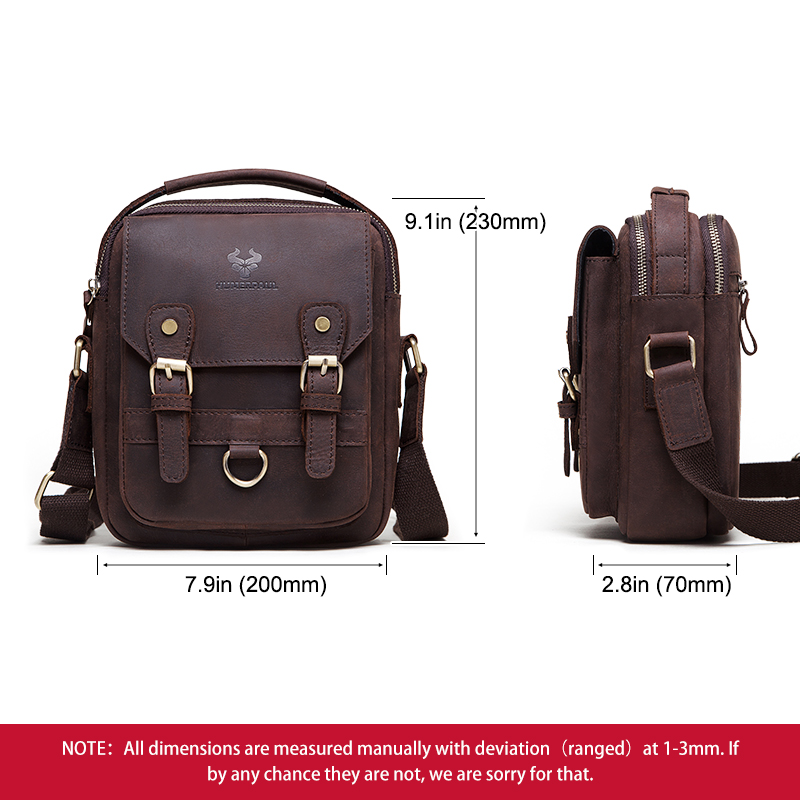 LAREET Men's Genuine Leather S – Leather Work Bag Mens recenzja i cena