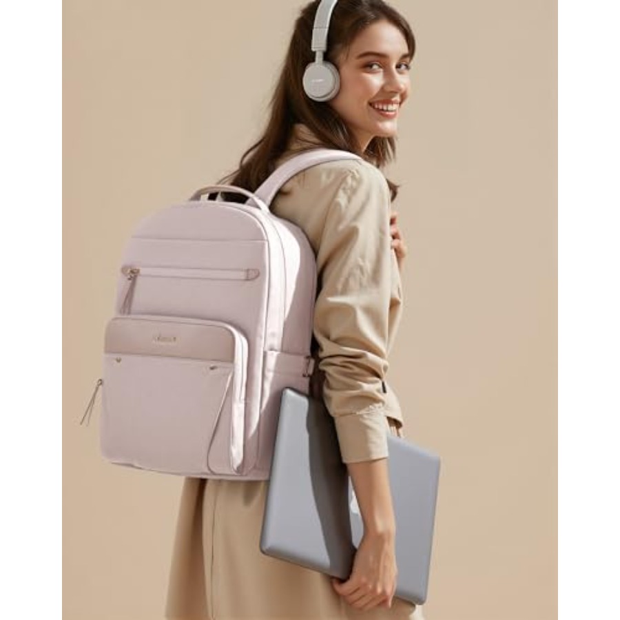 Laptop Backpack for Women with – Leather Work recenzja i cena