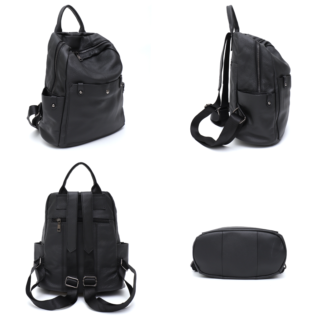 Soft Genuine Cowhide Daily Bac – Leather Work Womens Backpack recenzja i cena