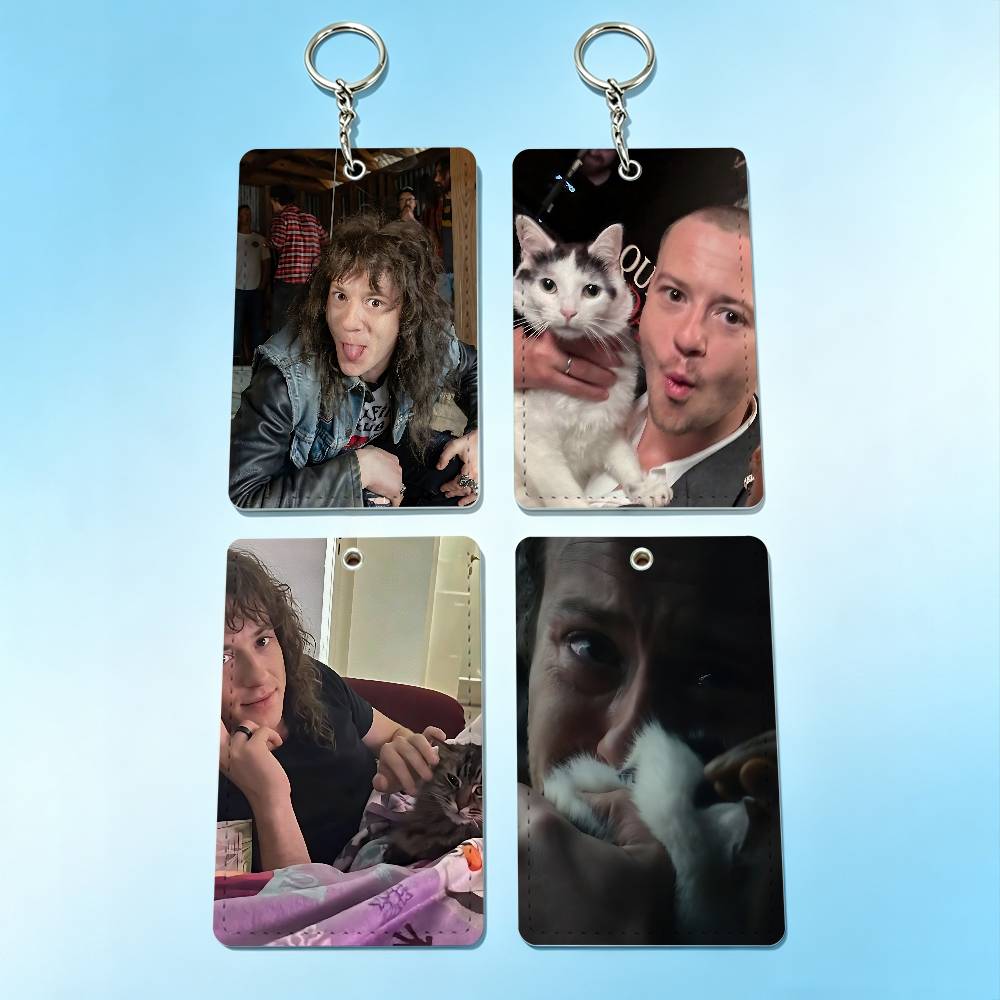 actor J-Joseph Quinn Cat Badge – Leather Work recenzja i cena