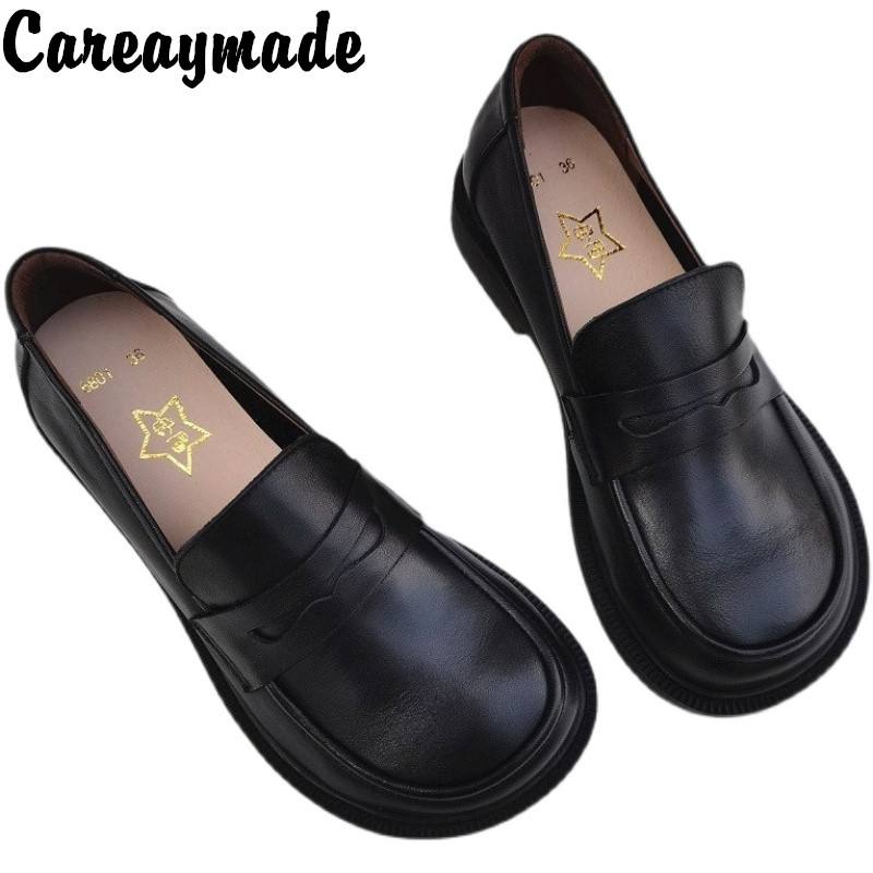 Careaymade-Women's Casual Shoe – Leather Work recenzja i cena