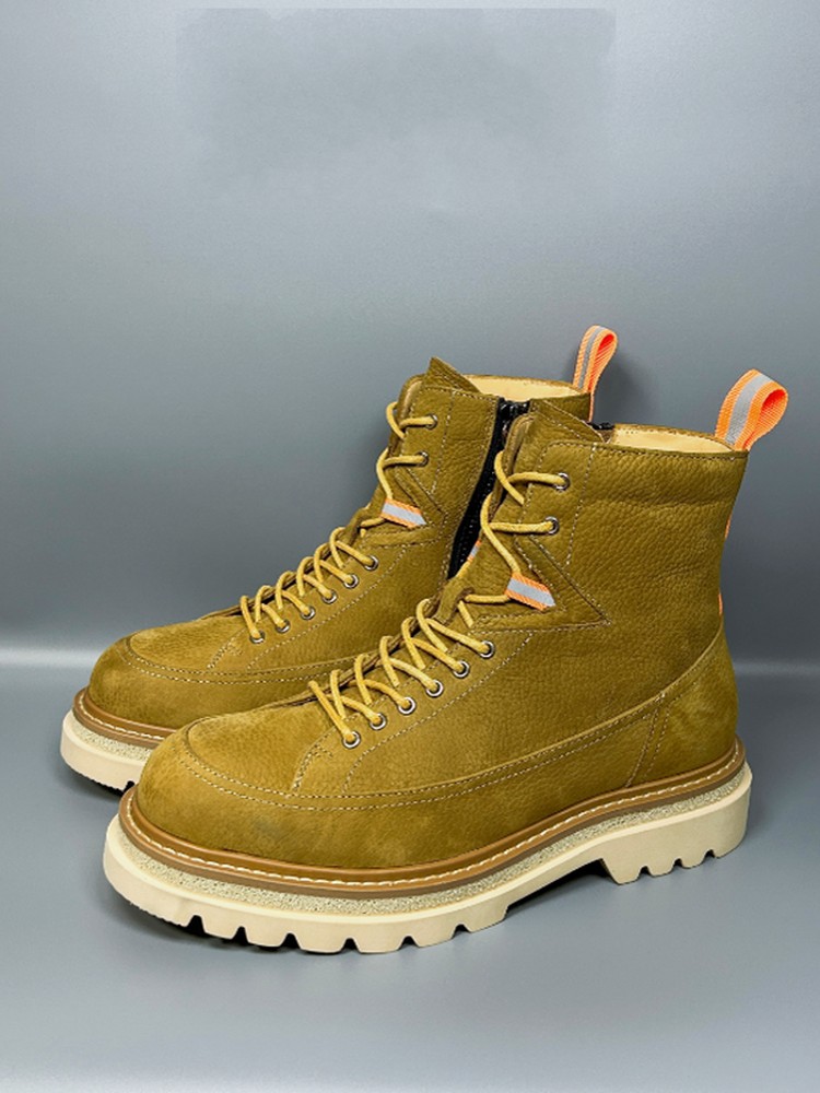 Vintage Mens Winter Warm Fleec – Leatherwork Boots recenzja i cena