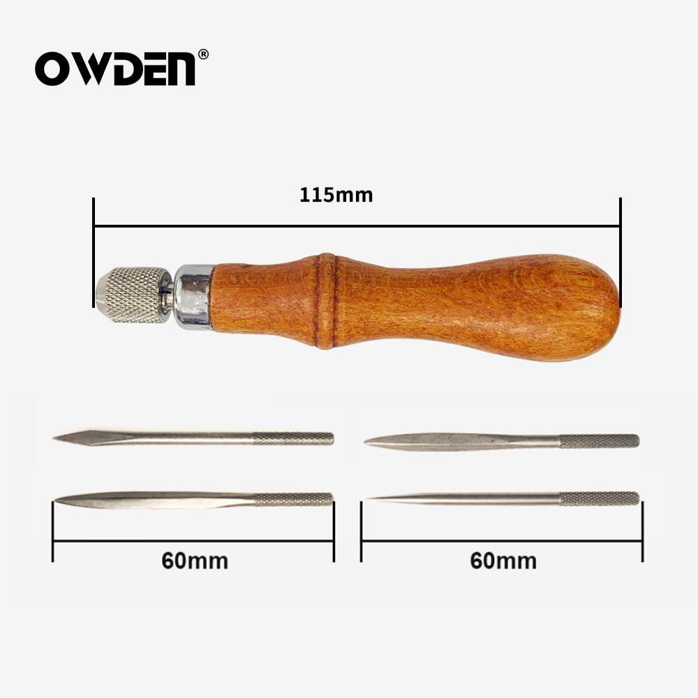 OWDEN Leather Awl Tool Set DIY – Leatherwork Tool Kit recenzja i cena