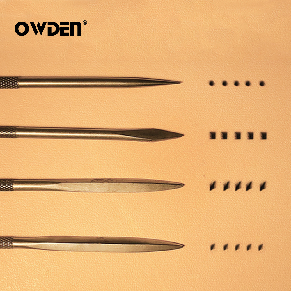 OWDEN Leather Awl Tool Set DIY – Leatherwork Tool Kit recenzja i cena