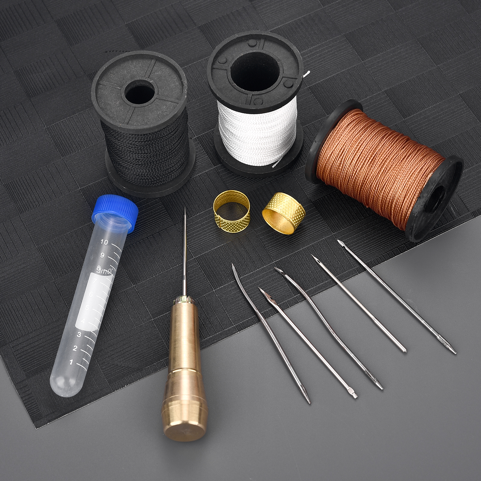Leather Sewing Kit DIY Leather – Leatherwork Tool Kit recenzja i cena