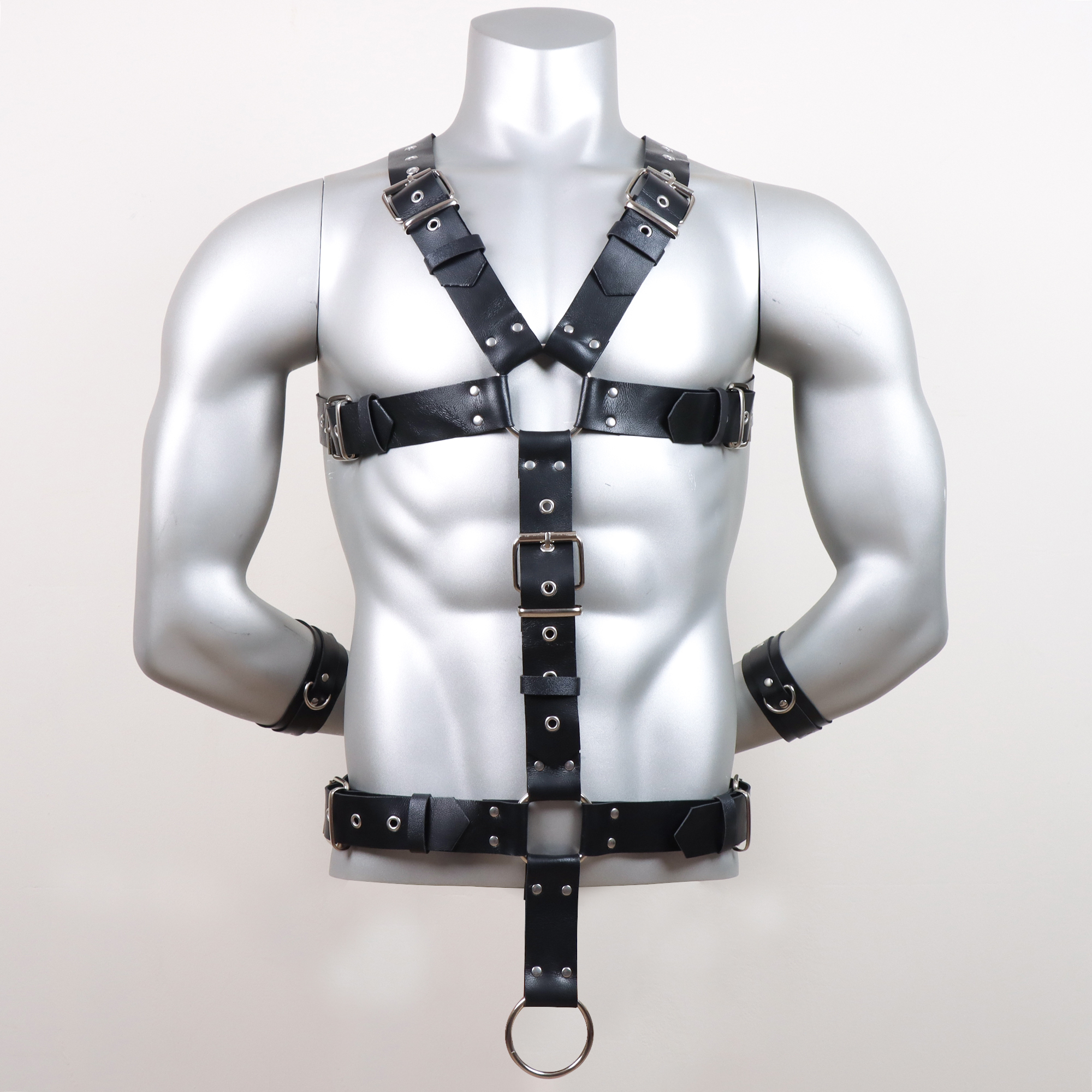 Men Sexy Leather Vest Bondage  – Leather Work Vest recenzja i cena
