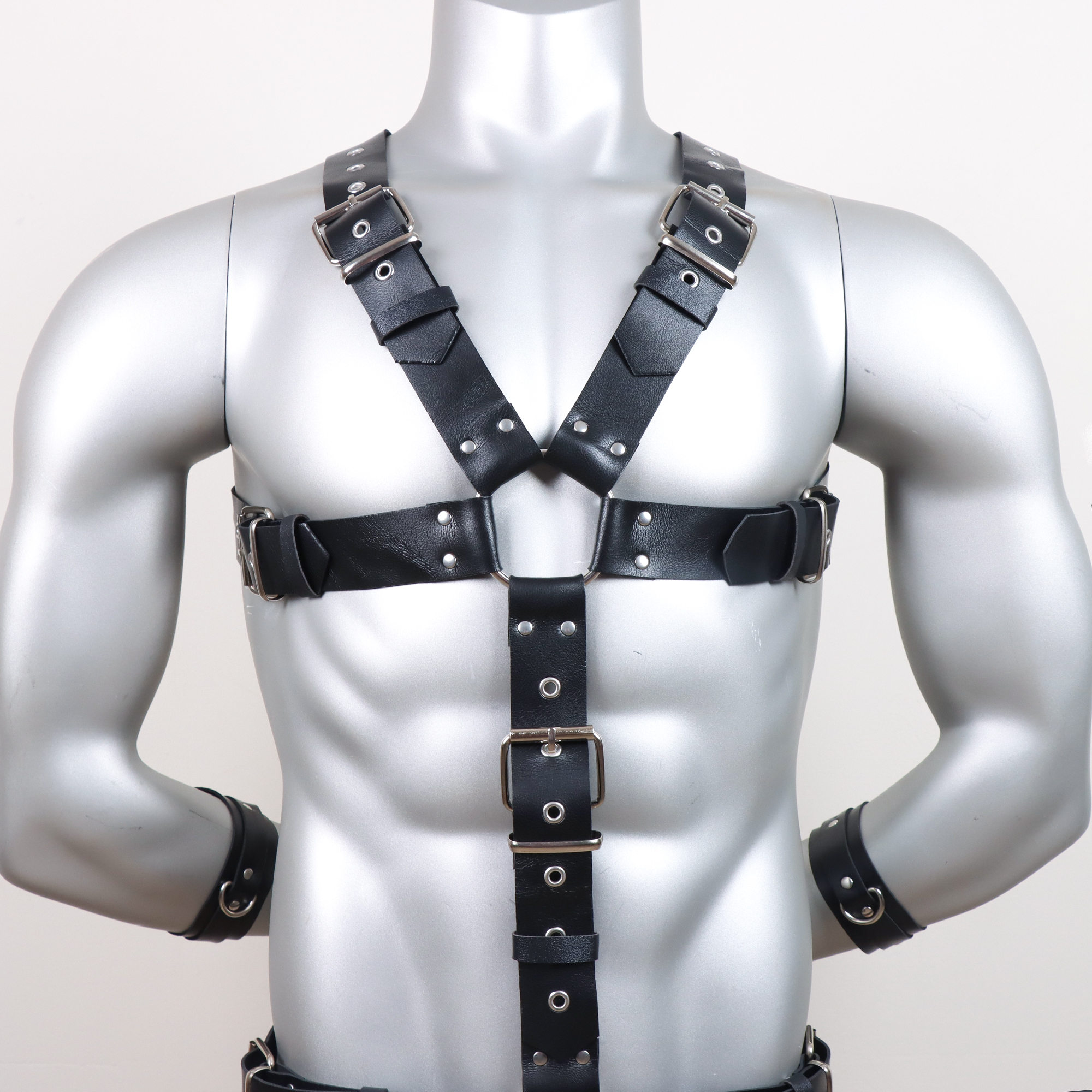 Men Sexy Leather Vest Bondage  – Leather Work Vest recenzja i cena