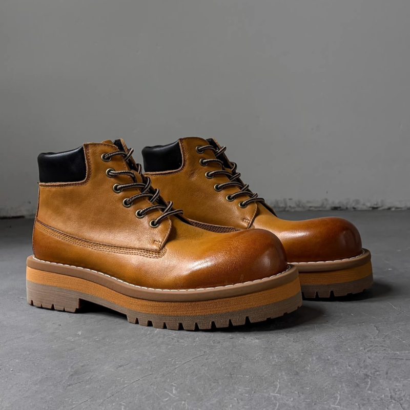 British Style Men Ankle Boots  – Leatherwork Boots recenzja i cena