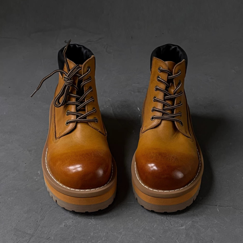 British Style Men Ankle Boots  – Leatherwork Boots recenzja i cena