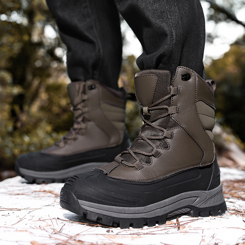 Winter Plush Warm Men Snow Boo – Leatherwork Boots recenzja i cena