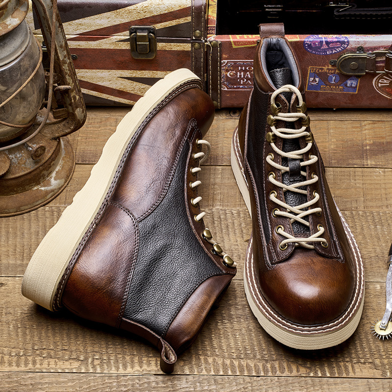 Men's Short Toe Work Boots, Am – Leatherwork Boots recenzja i cena