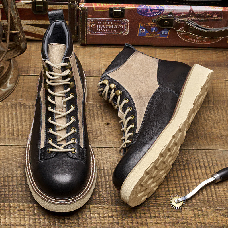 Men's Short Toe Work Boots, Am – Leatherwork Boots recenzja i cena
