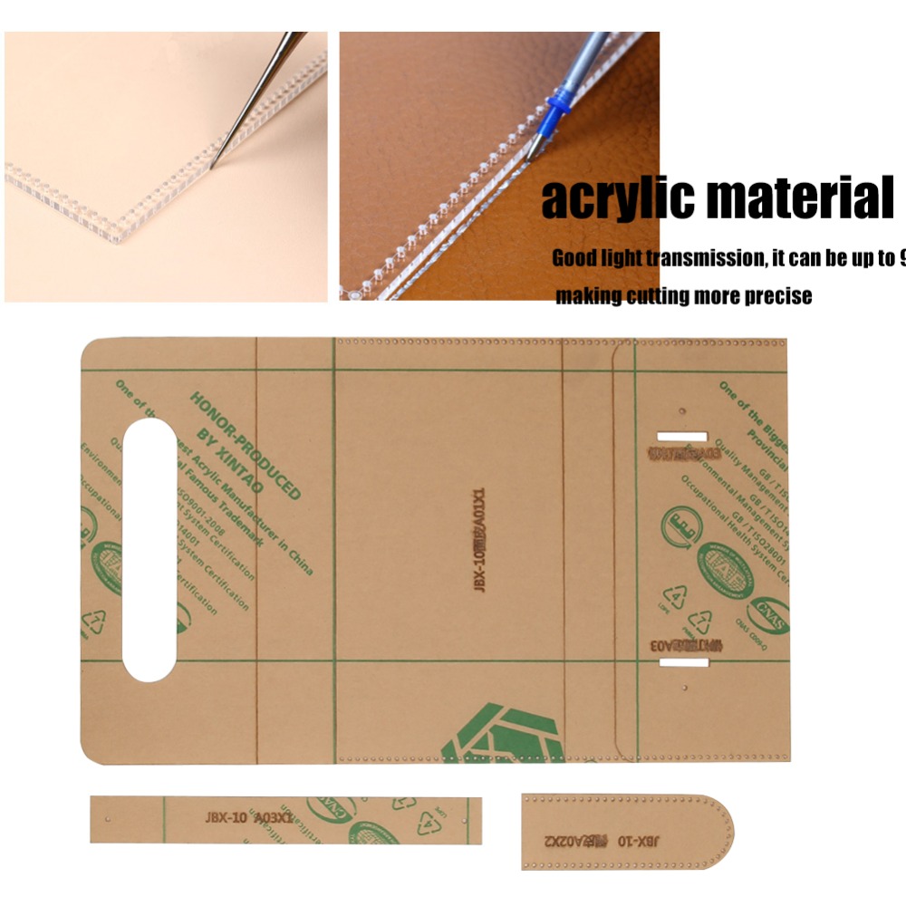 Tool Set 8.7 x 4.7 Inchs Leath – Leatherwork Templates recenzja i cena