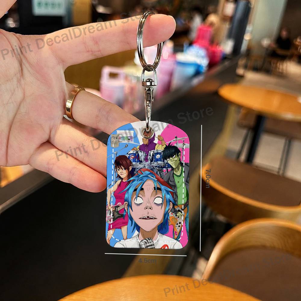 Band G-Gorillaz Holder Keychai – Leather Work recenzja i cena