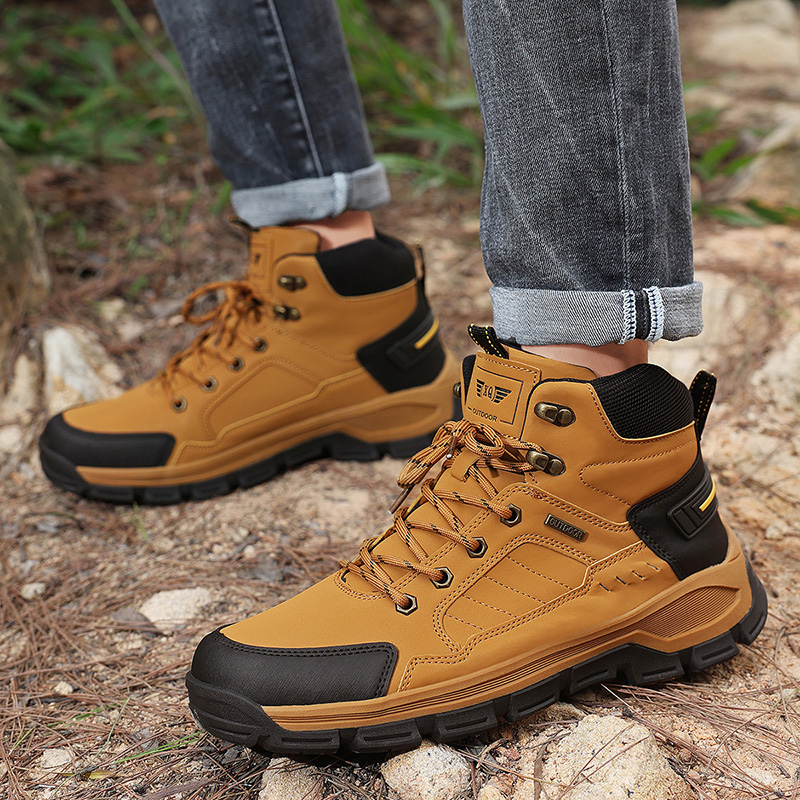 New Autumn Men's Boots Fashion – Leatherwork Boots recenzja i cena