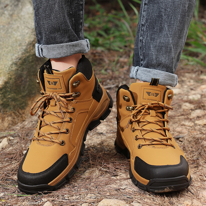 New Autumn Men's Boots Fashion – Leatherwork Boots recenzja i cena