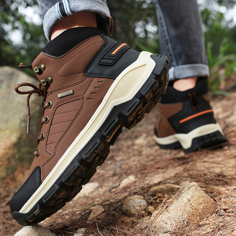 New Autumn Men's Boots Fashion – Leatherwork Boots recenzja i cena