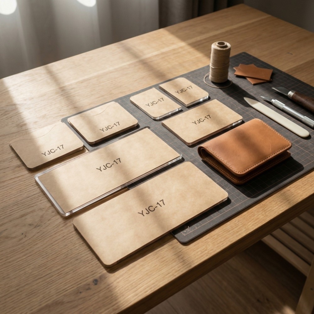 13Pcs YJC-17 Wallet Template A – Leatherwork Templates recenzja i cena