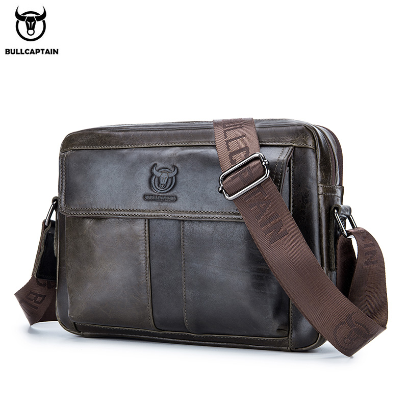 BULLCAPTAIN Genuine Leather Me – Leather Work Bag Mens recenzja i cena