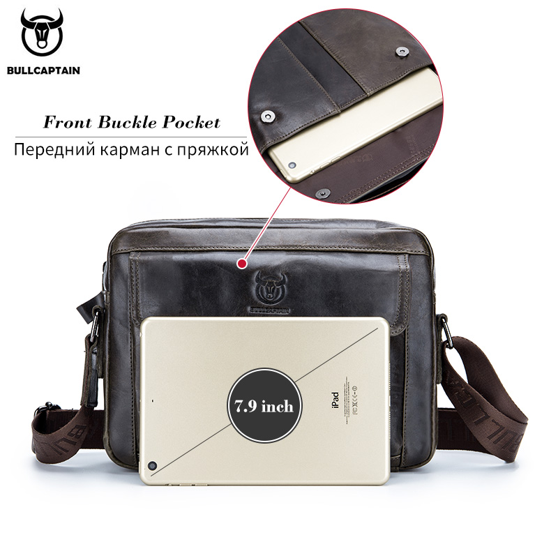 BULLCAPTAIN Genuine Leather Me – Leather Work Bag Mens recenzja i cena
