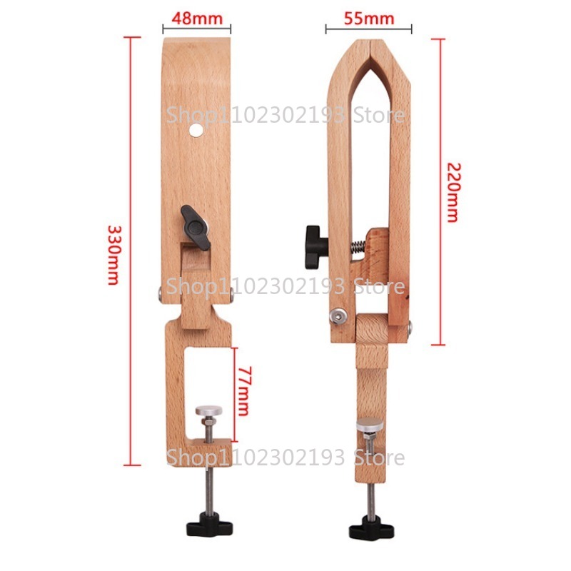 Foldable Wooden Clamp Adjustab – Leatherwork Tool Kit recenzja i cena