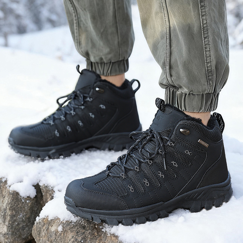 Winter Men's Boots Warm Plush  – Leatherwork Boots recenzja i cena