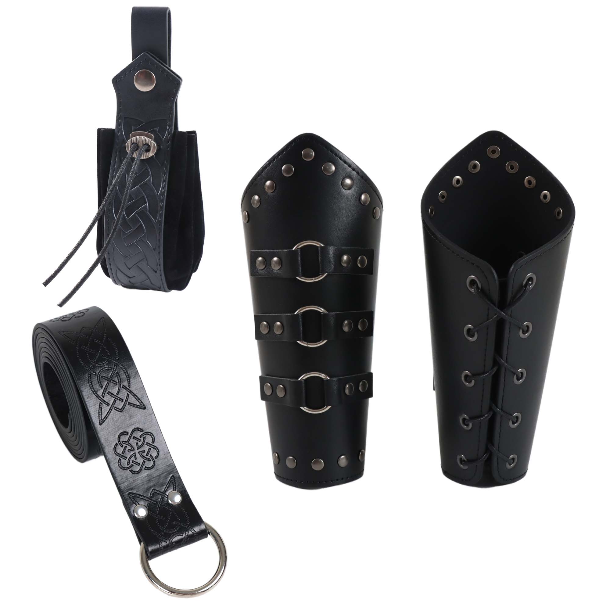 Men Arm Armor PU Leather Medie – Leather Work Vest recenzja i cena