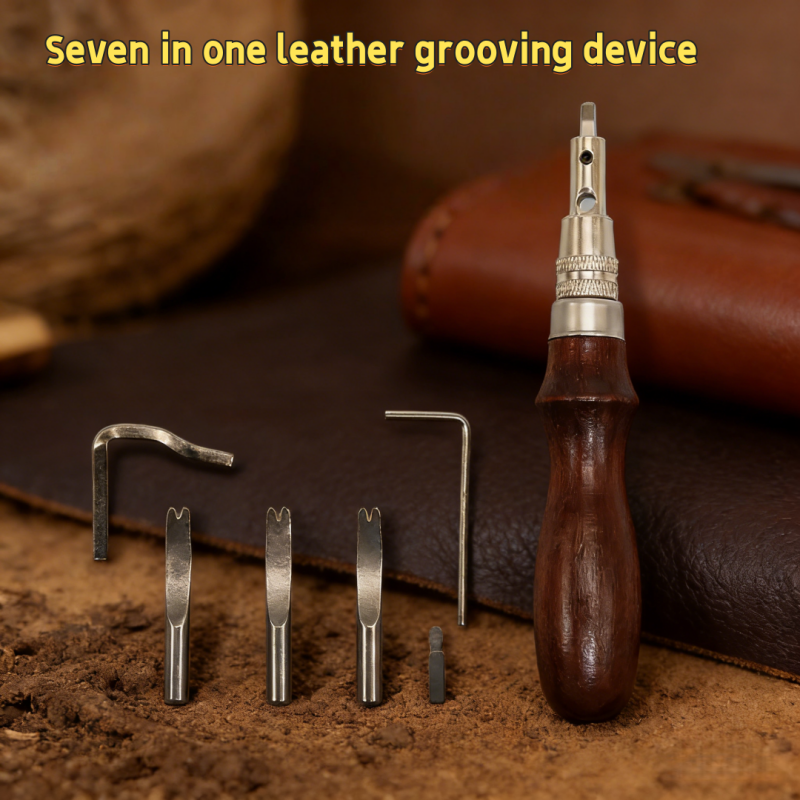 7 in 1 Pro Adjustable Leather  – Leatherwork Edge Beveler recenzja i cena