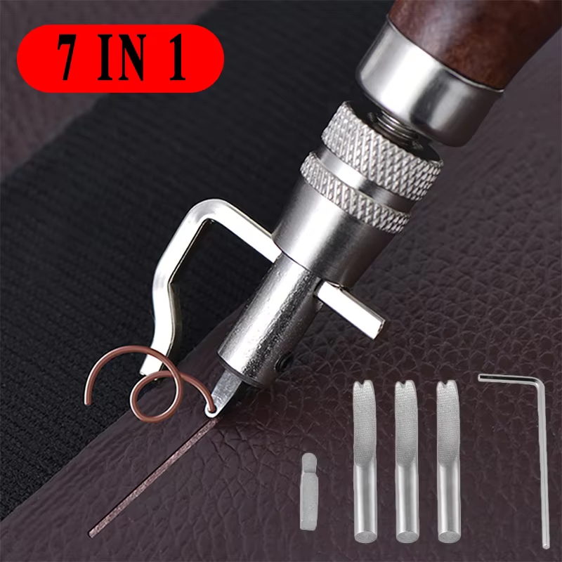7 in 1 Pro Adjustable Leather  – Leatherwork Edge Beveler recenzja i cena