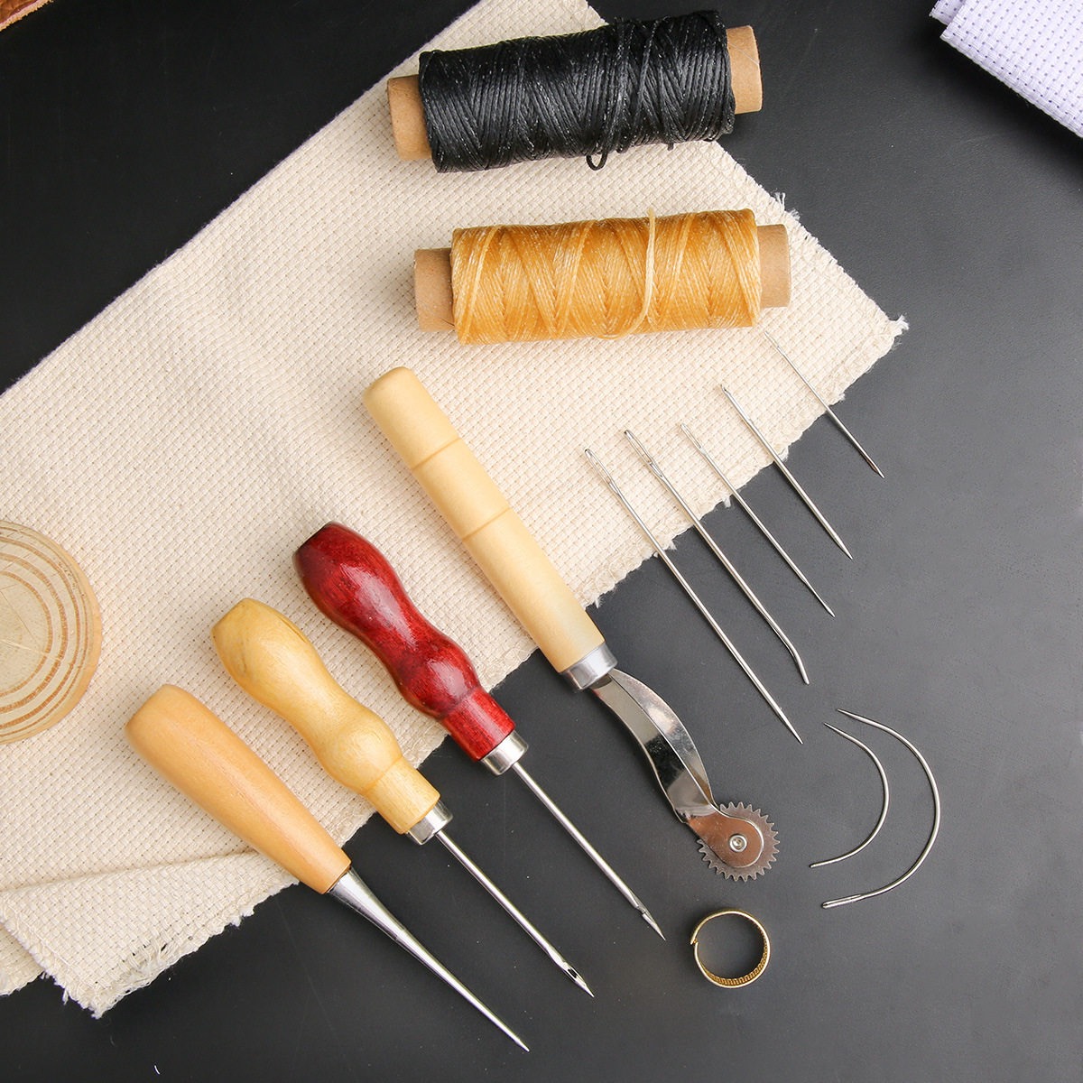 13 Pcs Leather Sewing Set Hand – Leatherwork Tool Kit recenzja i cena