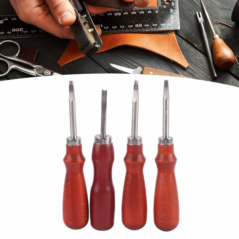 4 PCS Keen Edge Leather Edge B – Leatherwork Edge Beveler recenzja i cena