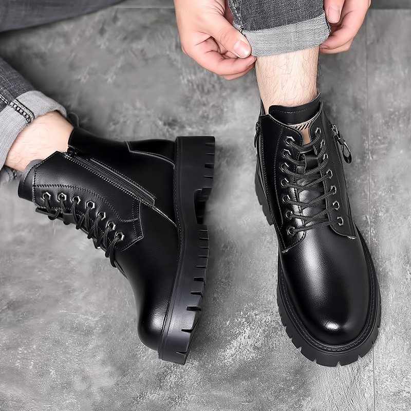 Men Classic Genuine Leather Bo – Leatherwork Boots recenzja i cena