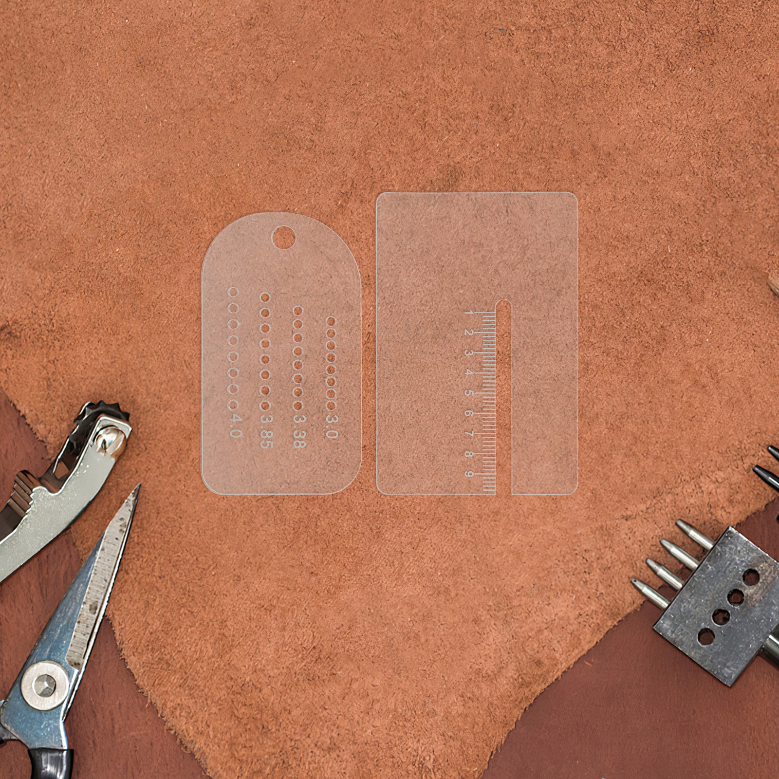 2Pcs Leatherworking Punch Spac – Leatherworking Guide recenzja i cena