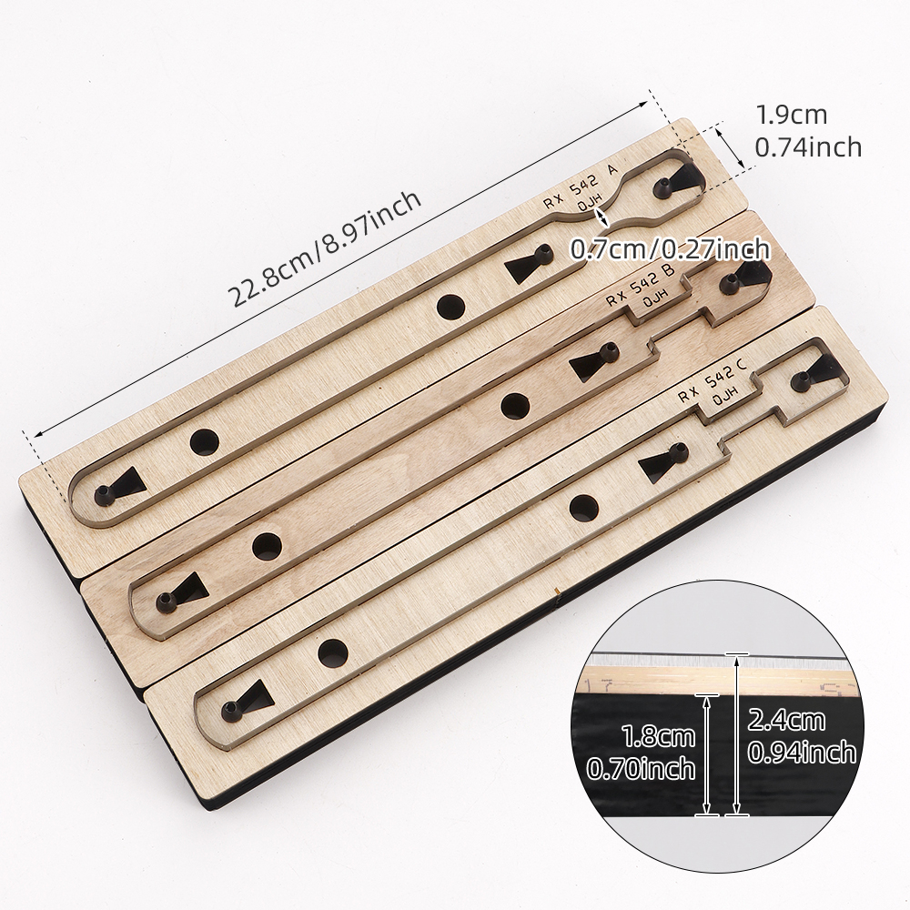 1pc Precision Leather Crafting – Leatherwork Templates recenzja i cena