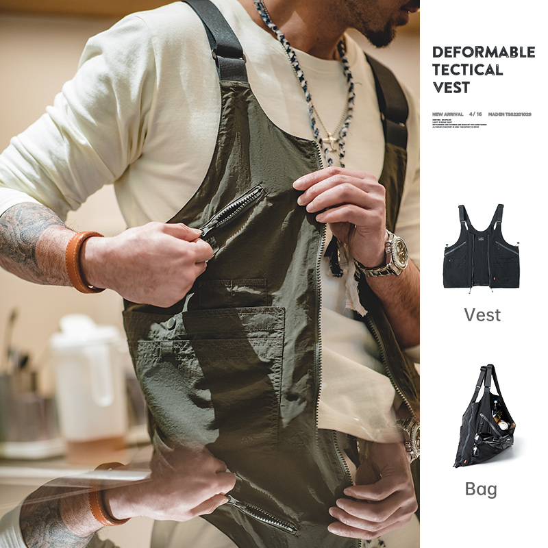 Maden 2023 New Design Male Cas – Leather Work Vest recenzja i cena