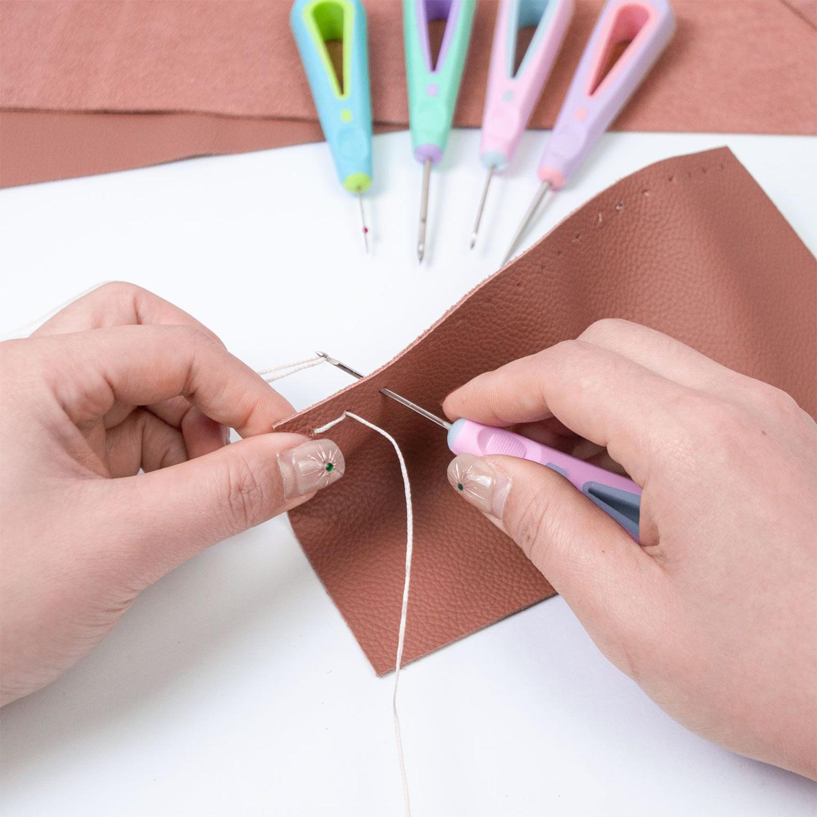Leather Sewing Kit 4 Pieces St – Leatherwork Tool Kit recenzja i cena