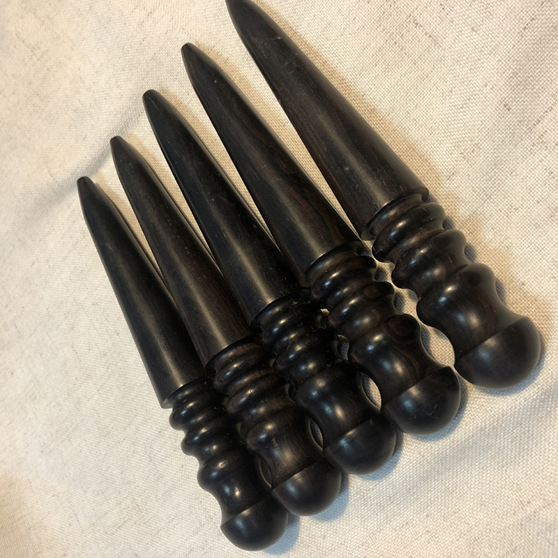 2Pcs High Density Ebony Black  – Leatherwork Tool Kit recenzja i cena