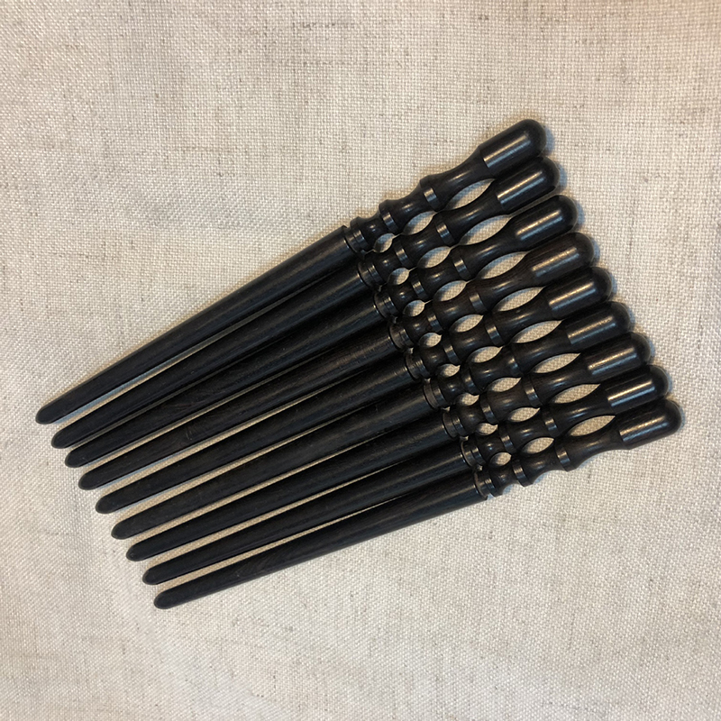 2Pcs High Density Ebony Black  – Leatherwork Tool Kit recenzja i cena