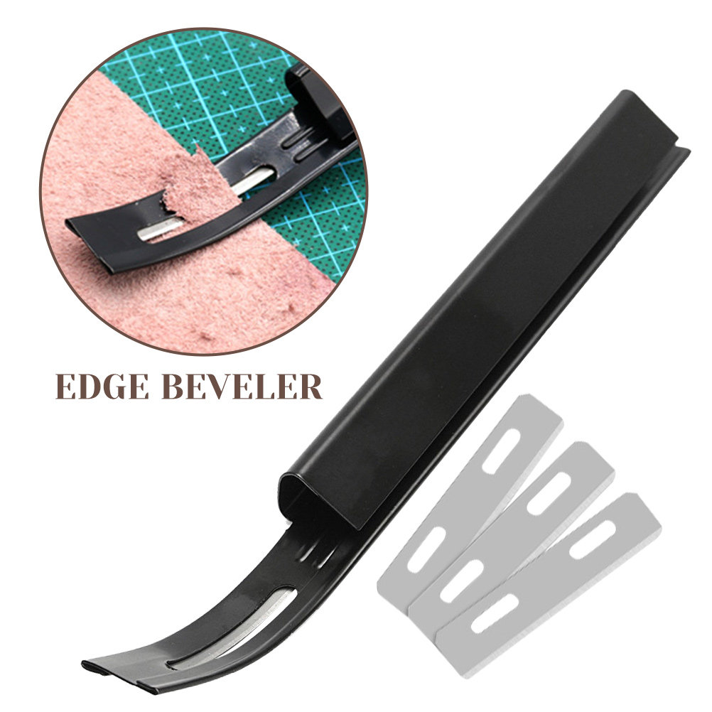 1Set Wide Edge Skiving Tool Be – Leatherwork Edge Beveler recenzja i cena