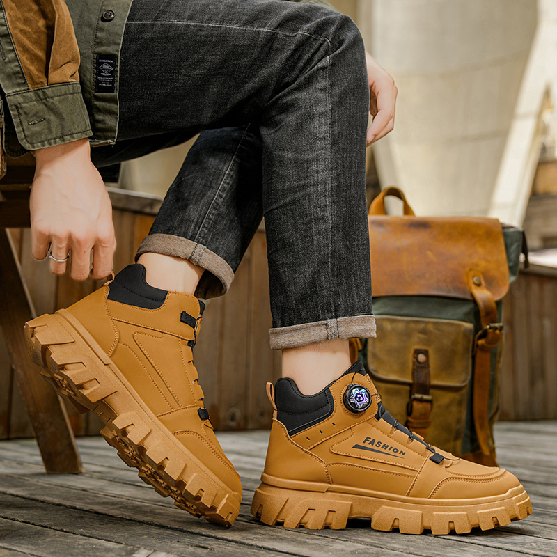 2025 Mens Boots Casual Shoes W – Leatherwork Boots recenzja i cena