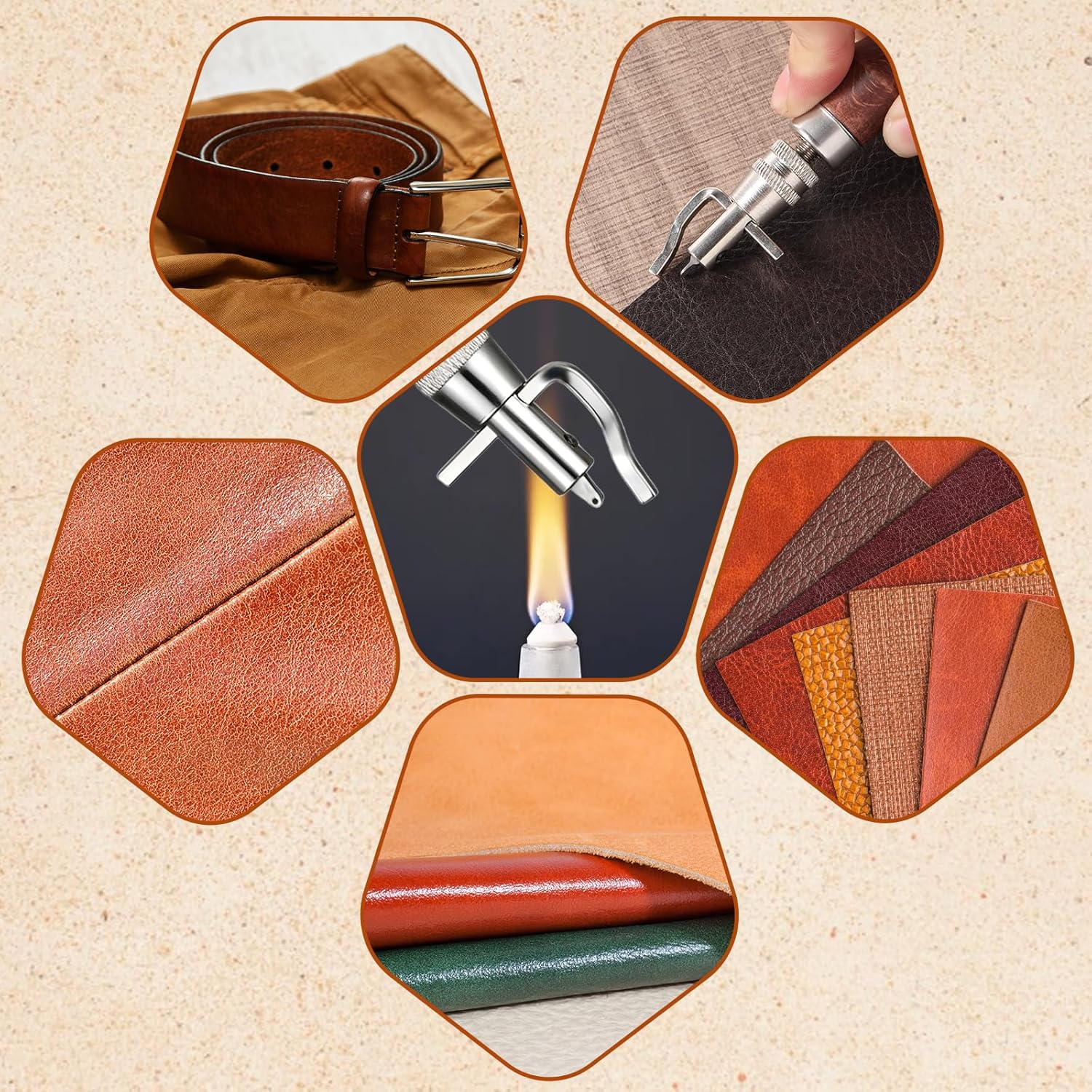 7 in 1 Leather GrooverTool,Pro – Leatherwork Edge Beveler recenzja i cena