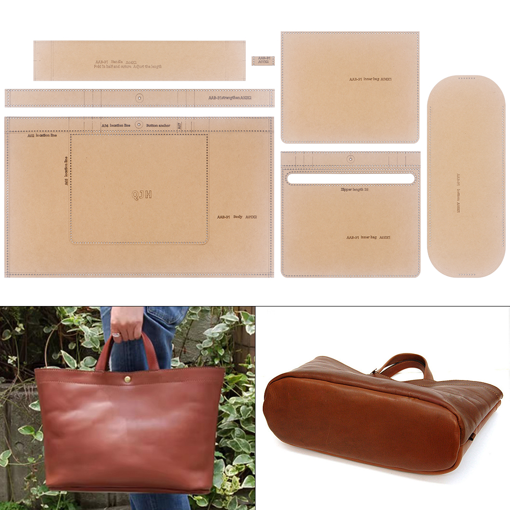 1Set Large-Capacity Minimalist – Leatherwork Templates recenzja i cena