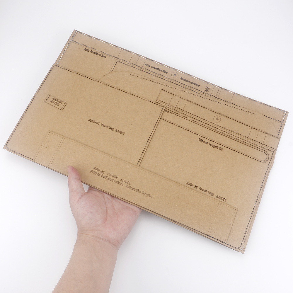 1Set Large-Capacity Minimalist – Leatherwork Templates recenzja i cena