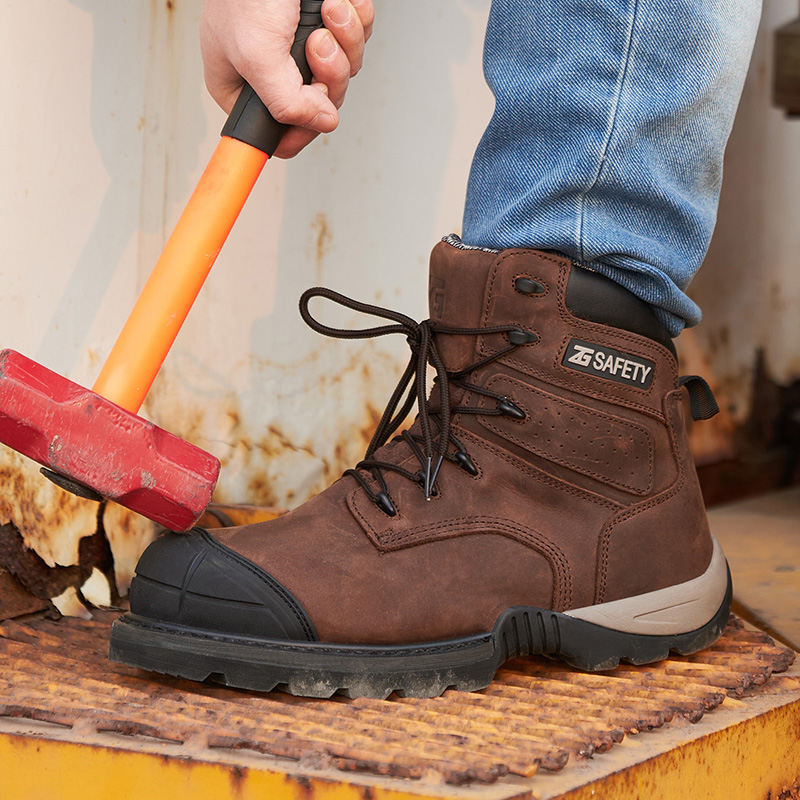 Cowhide Work Boots genuine lea – Leather Work Fabric recenzja i cena