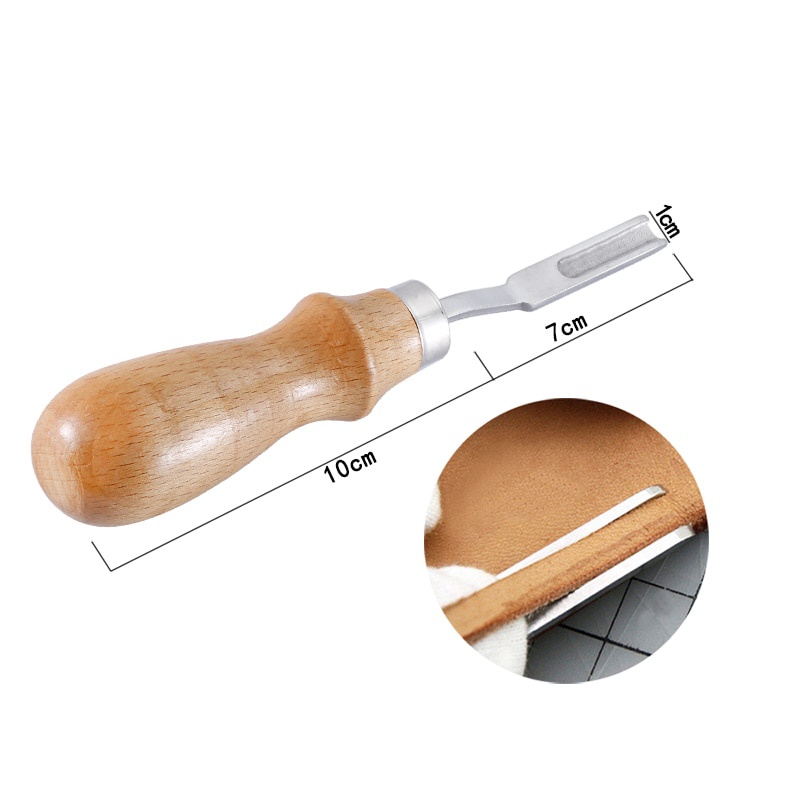 Wood Handle French Style Leath – Leatherwork Edge Beveler recenzja i cena